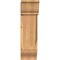 Ekena Millwork Traditional Traditional Smooth Bracket w/ Offset Brace, Western Red Cedar, 7 1/2"W x 18"D x 26"H BKT0806X18X26TRA01SWR - alternate 4